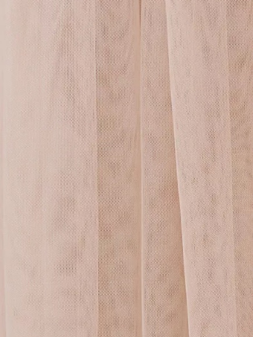 BHLDN Isabel Tulle Dress Beaded Floral Blush Size 10 - Picture 4 of 4